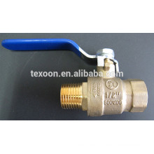 600 WOG Full Port Brass or Low-Lead MIP Brass Ball Valve (female thread*male thread)